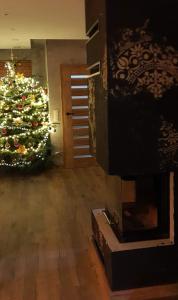 Domki i dom w sadzie Stegna z podgrzewanym basenem - prywatne jacuzzi przy domu