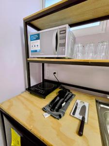 Suite morada Moderna y céntrica ideal hasta para 5 viajeros