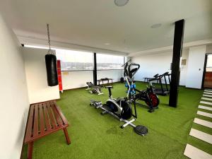 Suite en Quito, vistas, parqueo y área social