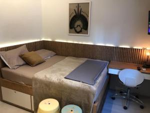 Studio privativo 3-Centro Balneário-1 quadra Mar