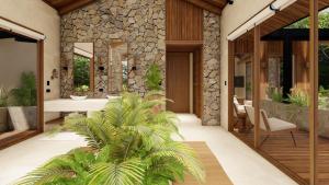 Villas Jawara ! Un Volcán en su Jardín !