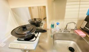 208 Newly renovated open room Tsuruhashi Station Free rental bicycle