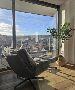 Moderne 3-Zimmer-Wohnung mit Panoramablick