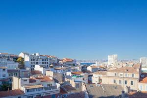 Terrasse vue mer T2 cosy & calme à Endoume- Climatisation Marseille 7ᵉ