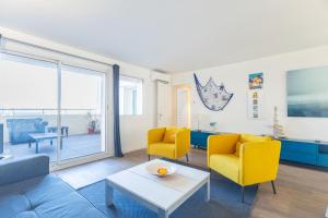 Terrasse vue mer T2 cosy & calme à Endoume- Climatisation Marseille 7ᵉ