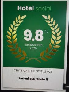 Ferienhaus Nicole II, Barrierefrei, mit HIRO Lift