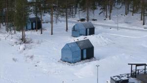 Huginn Glass Cabin with Lake View