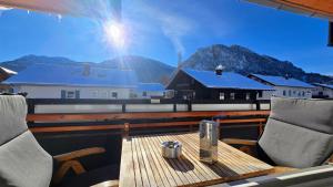Aggenstein - Helles Studio mit Südbalkon und traumhaftem Bergpanorama in Pfronten Mitte