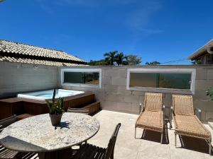 Jacuzzi aquecida, casa sul da Ilha, churrasco