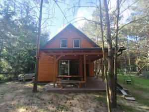 Domek nad jeziorem Wilczyńskim