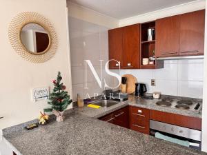 NORTH SUITE - Central Departamento 1 Habitación - A pasos del Mall Plaza - Estacionamiento Privado