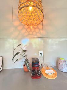 Chalé Pequi com Ar-condicionado, Escritório e Natureza