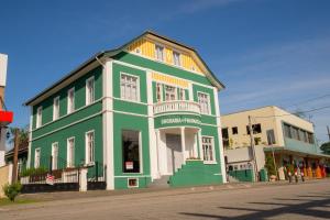 Casa histórica restaurada no centro de Timbó, perto de Pomerode