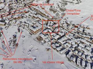 Appartement rénové au pied des pistes avec parking à Val dIsère - FR-1-862-38