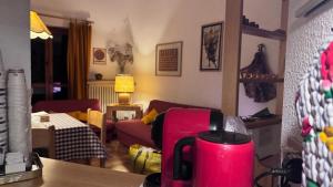 Facing the Sestriere Ski Slopes