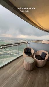 River sky view