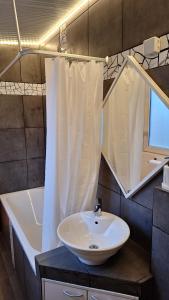 Chalet avec piscine dans un cadre verdoyant