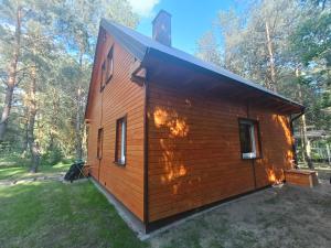 Domek nad jeziorem Wilczyńskim