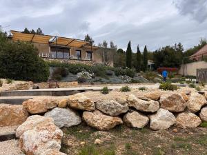 Villa limite Gard Ardèche avec magnifique vue