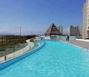 Departamento en condominio laguna del mar