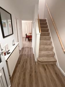 Traditional meets Modern, steps to local shops