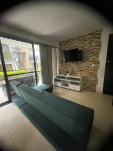 Modern apartment surrounded by nature