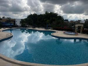 Modern apartment surrounded by nature