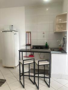 Studio com ar condicionado no coração de Salvador