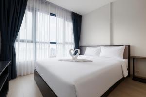 芭提雅The Base公寓预定 市中心 高层海景家庭套房 紧邻海滩步行街A-16F