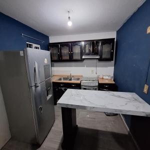 La Casita Azul, casa con cochera en Tepic