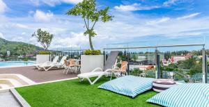 C256 2BR Stay Close to Beach Rooftop Pool Views