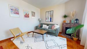 Charming T3 apartment with terrace 10 min from Paris