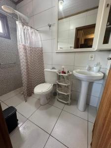 Families Garopaba Rosa wi-fi barbecue with air-conditioning