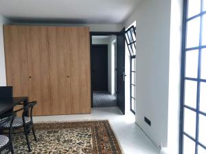 Art Nouveau apartment with garden in Pisek