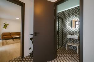 Art Nouveau apartment with garden in Pisek