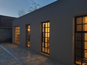 Art Nouveau apartment with garden in Pisek