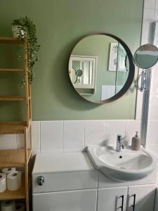 Calm hideout in coastal city