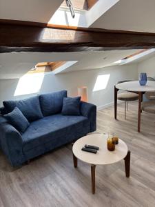 Cocon lumineux sous les toits de Nice