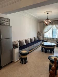 1 Minute from Beach, Sea View Apartment in Tangier city centre