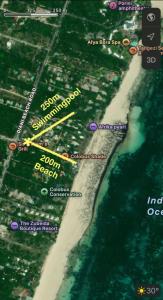 Private Top-Floor Apartment Steps from Diani Beach