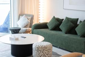 Luxurious 4BR La Vie JBR Private Beach Pool Panoramic Sea and Dubai Eye Views Drone Show Perfect for Family and Friends