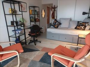 Overlooking the elegant avenue Victor Hugo