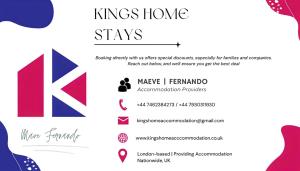 3-Bedroom 5-Bed Flat King Room Free Parking Near Reading & M4 Work Stays