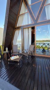 Cabanas Lago - Figueira III -Charmosa Cabana com a mais bela Vista para Lago da Usina de Machadinho