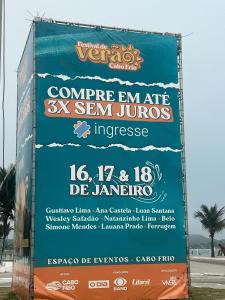 Apartamento Centro Cabo Frio 3 Pessoas