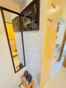 402 Dotonbori River5 min walk to Dotonbori Kuromon Market Shinsaibashi, Namba business district washing machine on balcony 1F free dryer microwave