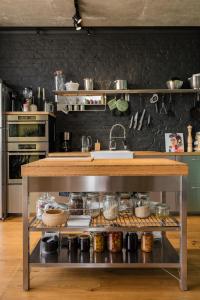 City Views From a Chic Highrise Apartment in the Heart of Kyiv