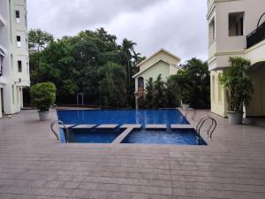 Peaceful Happy Home 2BHK with Patio, Pool in charming Siolim