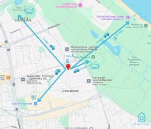 Wave Apartment with Amazing View- 2 km to Baltic Sea