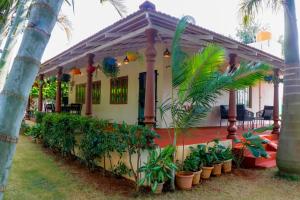 Eco Serenity Pet-friendly Charming 2-BHK Villa With Lush Garden, Gazebo, Private Pool & Open Dining Close to Nandi Hills